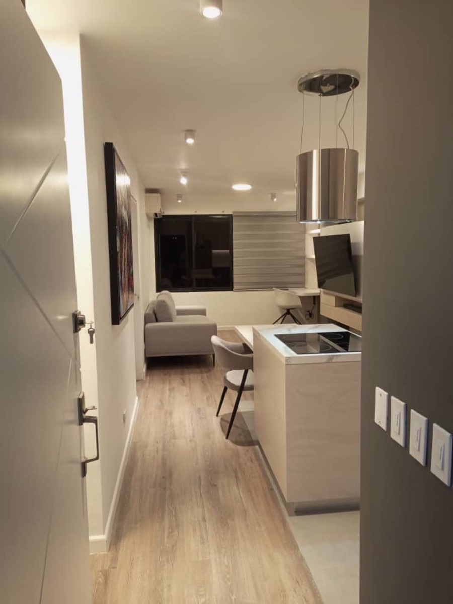 Cocina con acabados en madera