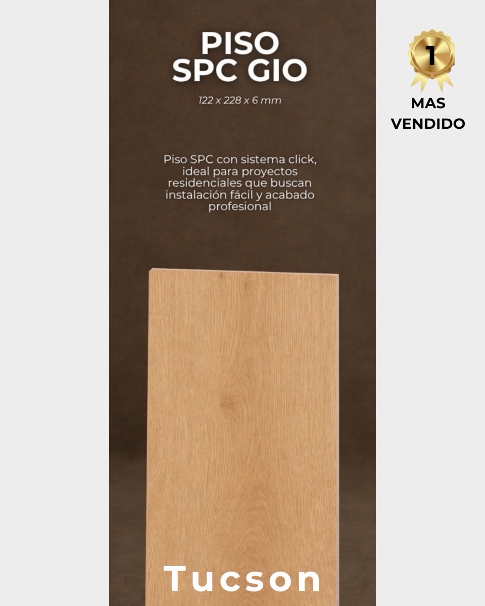 Piso SPC GIO color Tucson
